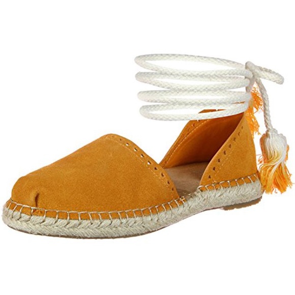 TOMS Katalina Saffron Suede Shoes - Picture 1 of 11